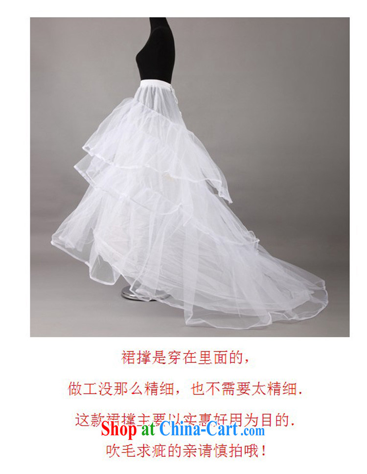 Friends, new tail wedding dress party bridal wedding dress stays long tail, two-story steel ring white pictures, price, brand platters! Elections are good character, the national distribution, so why buy now enjoy more preferential! Health