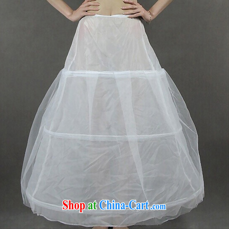 (Quakers, new wedding accessories skirt stays bridal wedding dress stays 3 steel ring white, friends (LANYI), shopping on the Internet