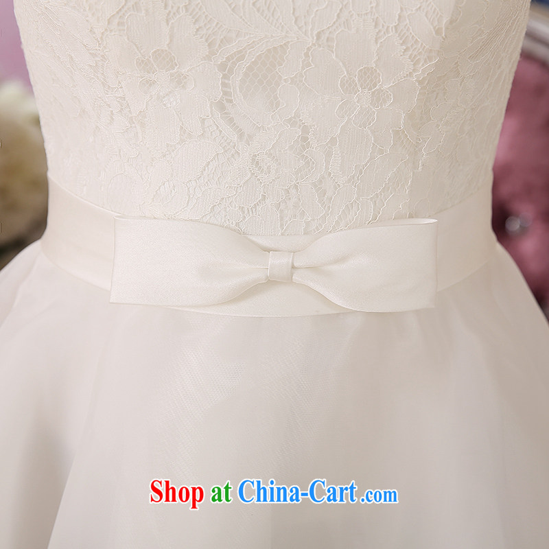 bridesmaid dress 2015 new small short dresses, bridal toast wiped his chest short long dress show the dress moderator dresses birthday banquet dress champagne color XL, where Yu, and shopping on the Internet