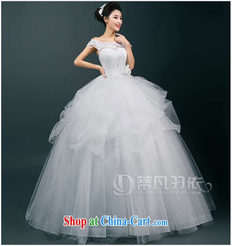 wedding dresses new 2015 summer bride Korean-style wedding dresses one shoulder style with beauty graphics thin wedding, Ms. WHITE L pictures, price, brand platters! Elections are good character, the national distribution, so why buy now enjoy more preferential! Health