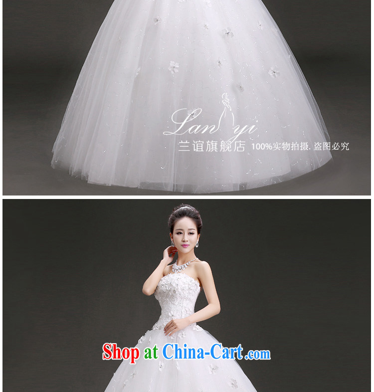 (Quakers) estimated 2015 new summer fashion wiped his chest flowers wedding dresses Korean Beauty graphics thin wedding dresses White made a supplement made for pictures, price, brand platters! Elections are good character, the national distribution, so why buy now enjoy more preferential! Health
