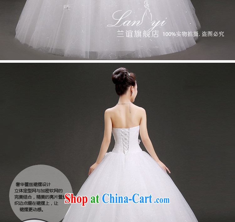 (Quakers) estimated 2015 new summer fashion wiped his chest flowers wedding dresses Korean Beauty graphics thin wedding dresses White made a supplement made for pictures, price, brand platters! Elections are good character, the national distribution, so why buy now enjoy more preferential! Health