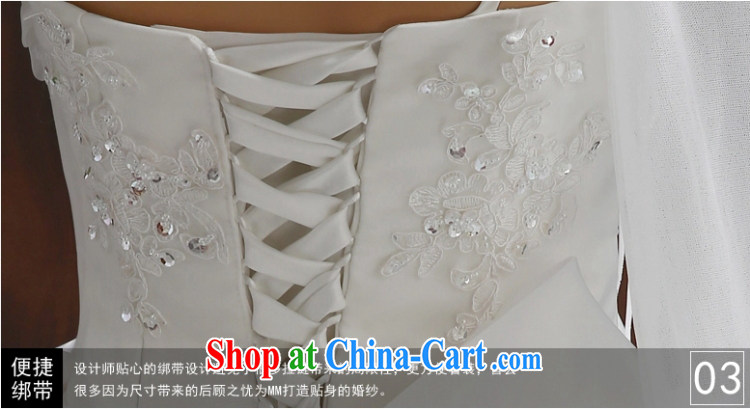 Yong-yan and 2015 autumn and winter new wedding dresses and stylish Korean-style single shoulder alignment to the Code thick MM graphics thin tail wedding winter white tail M pictures, price, brand platters! Elections are good character, the national distribution, so why buy now enjoy more preferential! Health