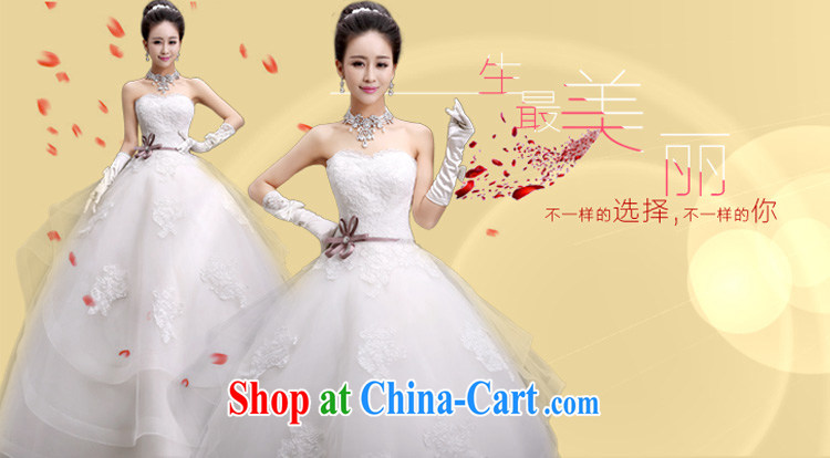 (Quakers) estimated 2015 bride's new wedding Korean wiped chest graphics thin wedding spring alignment to tie marriage wedding dresses white L waist 2.1 feet pictures, price, brand platters! Elections are good character, the national distribution, so why buy now enjoy more preferential! Health