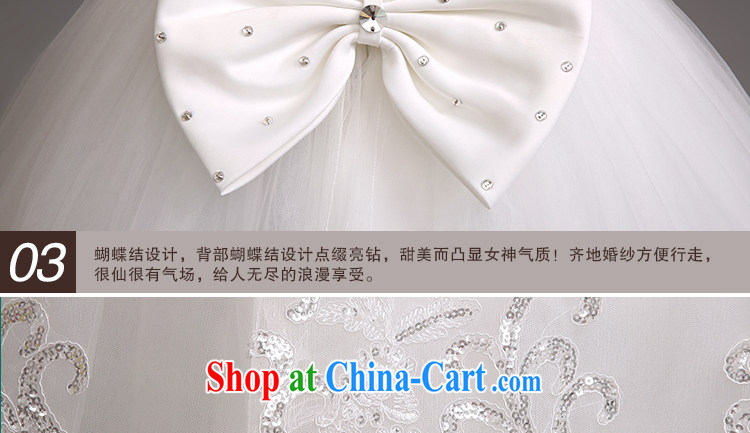 Early definition 2015 new wedding dresses Korean shoulders V for wedding, Video thin with shaggy dress wedding white XL code pictures, price, brand platters! Elections are good character, the national distribution, so why buy now enjoy more preferential! Health