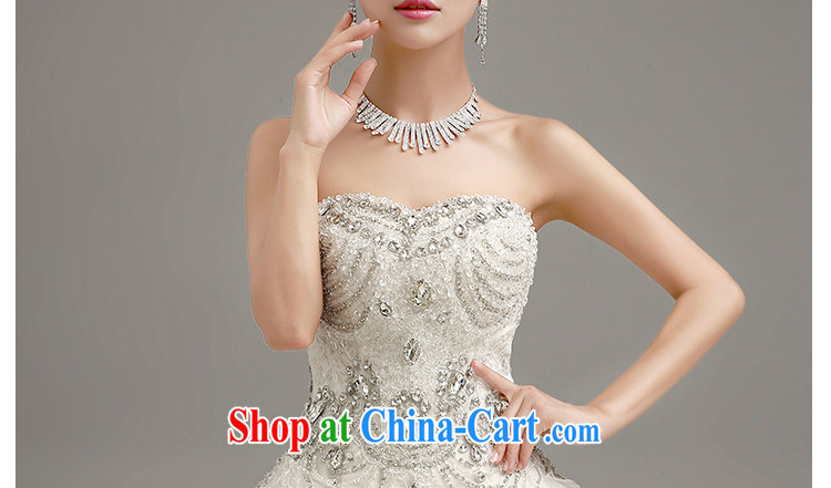 Early definition 2015 new wedding dresses Korean wiped chest lace wedding parquet drill video thin with shaggy dress wedding white. Contact customer service pictures, price, brand platters! Elections are good character, the national distribution, so why buy now enjoy more preferential! Health