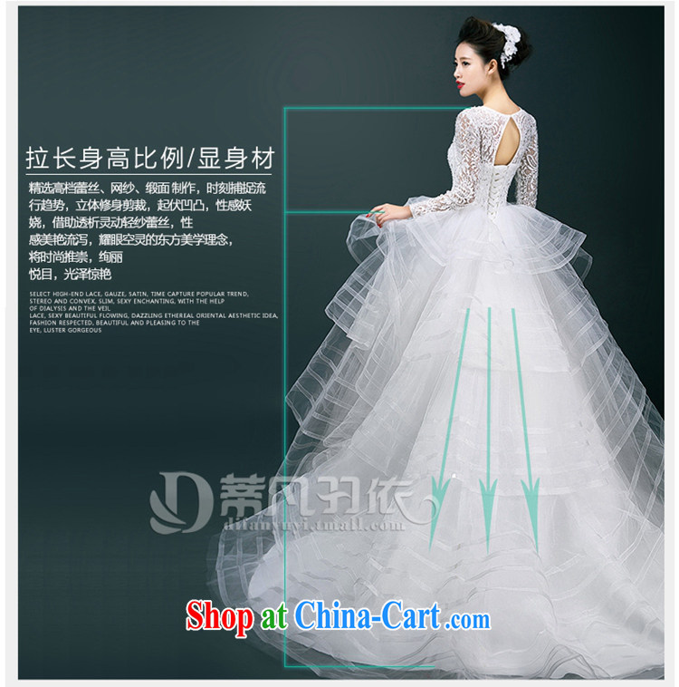 where, according to Yu summer 2015 new wedding dresses one shoulder lace wedding dresses elegant long-sleeved style small tail wedding, this hotel is of a good standard wedding white XL pictures, price, brand platters! Elections are good character, the national distribution, so why buy now enjoy more preferential! Health