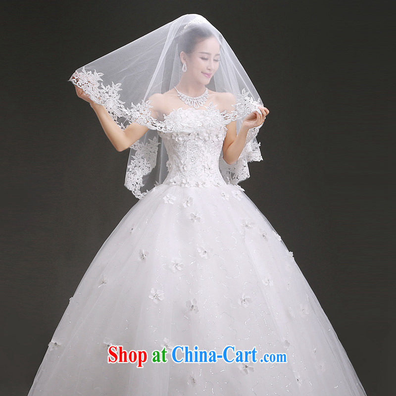 (Quakers) estimated 2015 bridal wedding dresses accessories Korean lace lace and yarn 1.5 M bridal wedding accessories and legal affect wedding supplies quality assurance, and friends (LANYI), shopping on the Internet