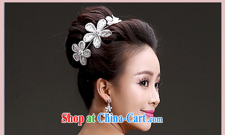 Friends, bridal wedding dresses accessories Korean head-dress Crown necklace earrings 3 piece high water drilling jewelry and ornaments pictures, price, brand platters! Elections are good character, the national distribution, so why buy now enjoy more preferential! Health