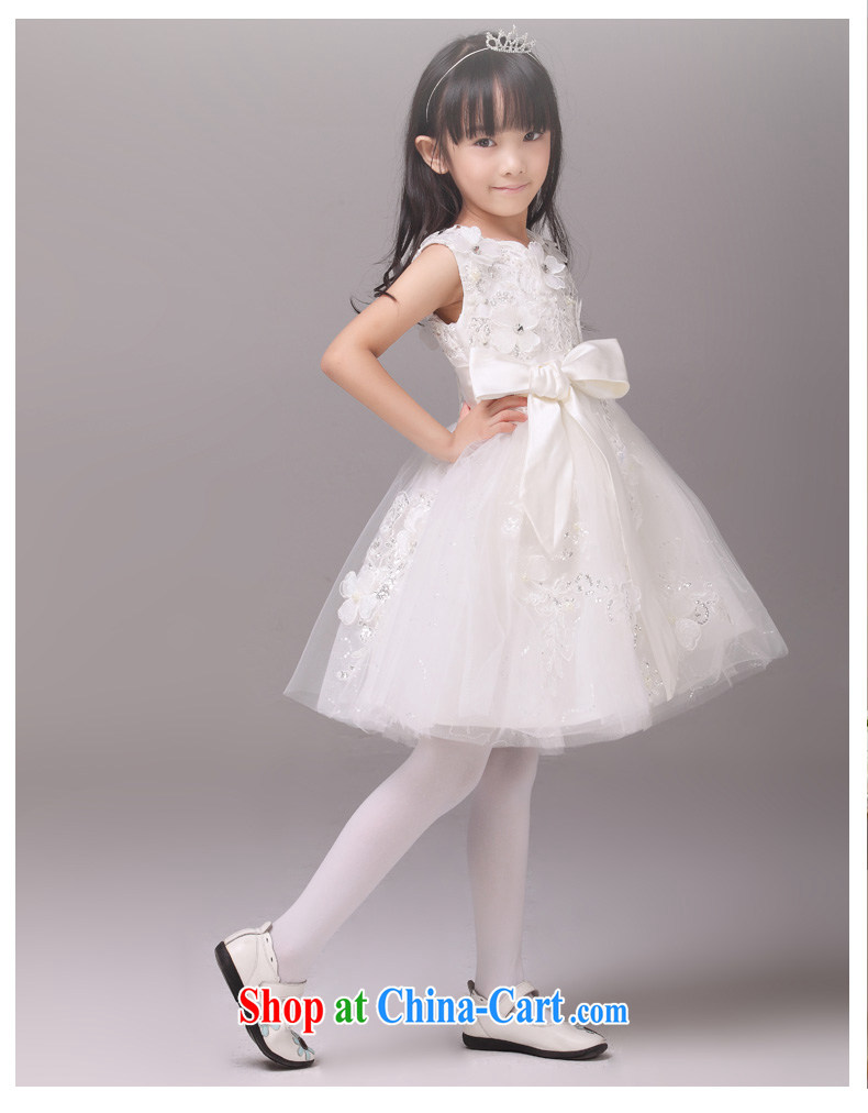 MSLover parent-child dress lace flowers bow-tie shaggy Princess dress children's dance clothing birthday flower girl dress 8808 white 10 yards (3 - 7 day shipping) pictures, price, brand platters! Elections are good character, the national distribution, so why buy now enjoy more preferential! Health