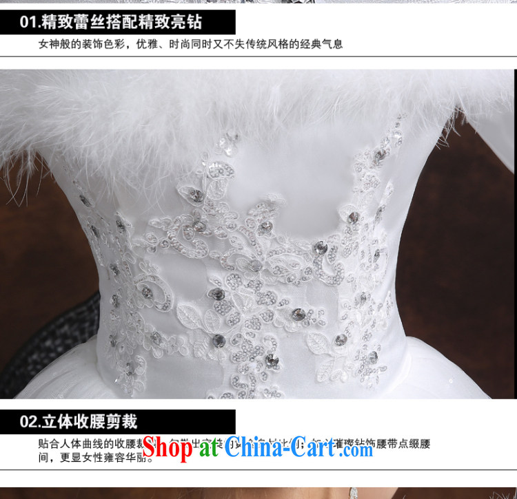 married love wedding dresses 2015 new Korean fashion a Field shoulder long-sleeved With marriages graphics thin large code winter female white L pictures, price, brand platters! Elections are good character, the national distribution, so why buy now enjoy more preferential! Health