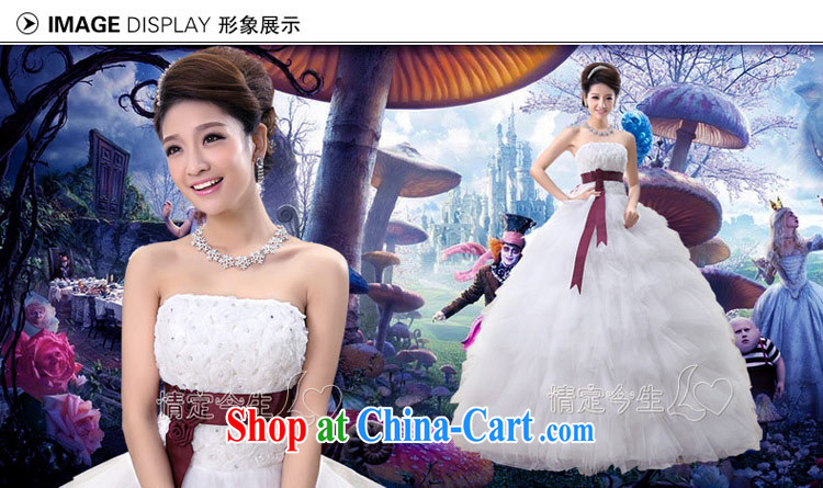 Love Life 2015 Korean sweet Princess tied with pregnant women small-tail crowsfoot wedding dresses white with bare chest-waist-Princess skirt stays short before long, S pictures, price, brand platters! Elections are good character, the national distribution, so why buy now enjoy more preferential! Health