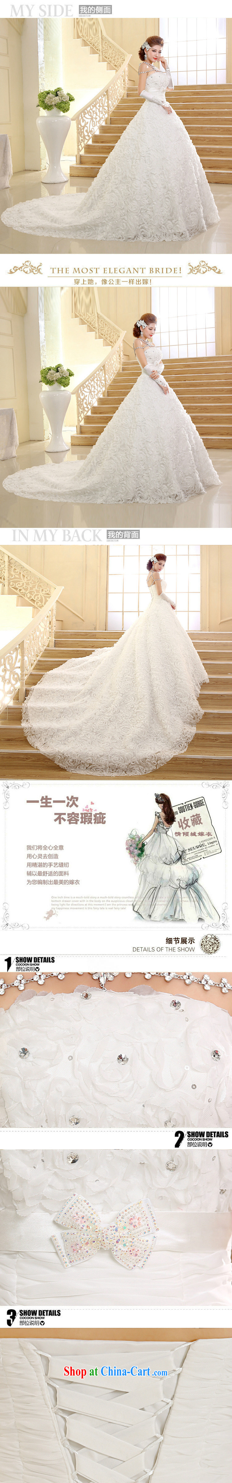 There is a new, popular wedding dresses Korean fashion wipe the chest tail drill marriages Wedding Video thin XS 2426 m White XXL pictures, price, brand platters! Elections are good character, the national distribution, so why buy now enjoy more preferential! Health