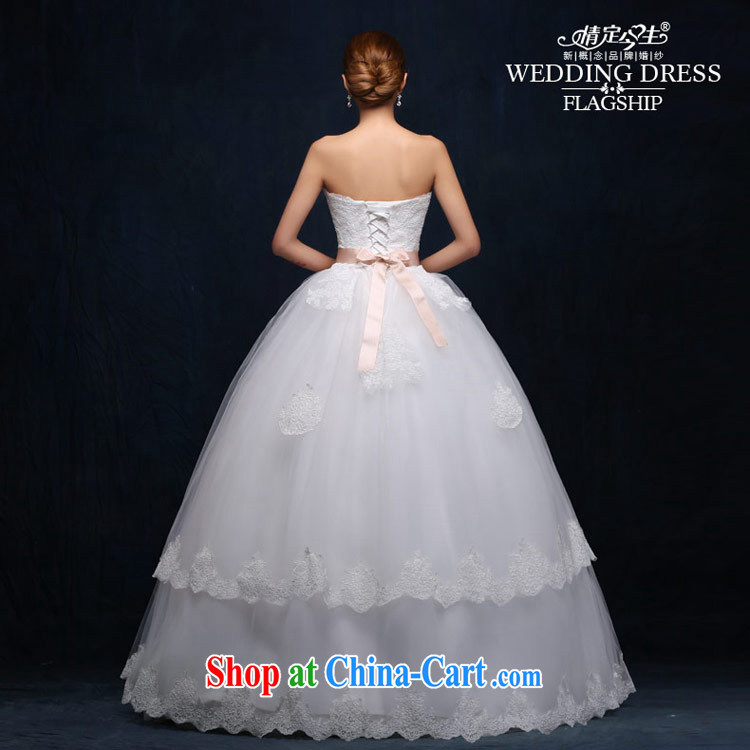 Love Mary Magdalene temporal chest wedding 2015 new Korean Princess alignment to bind with white gold diamond bow tie lace European root yarn Princess skirt stays white XXL pictures, price, brand platters! Elections are good character, the national distribution, so why buy now enjoy more preferential! Health