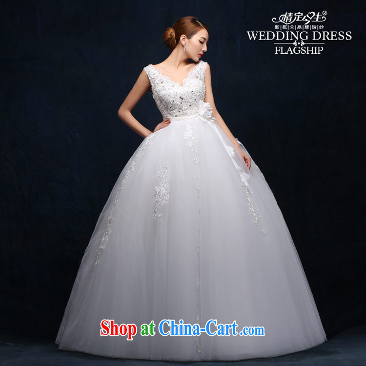 Love Life wedding a shoulder 2015 new lace tie-waist high pregnant women with white-waist-European root yarn Princess skirt stays white XXL pictures, price, brand platters! Elections are good character, the national distribution, so why buy now enjoy more preferential! Health