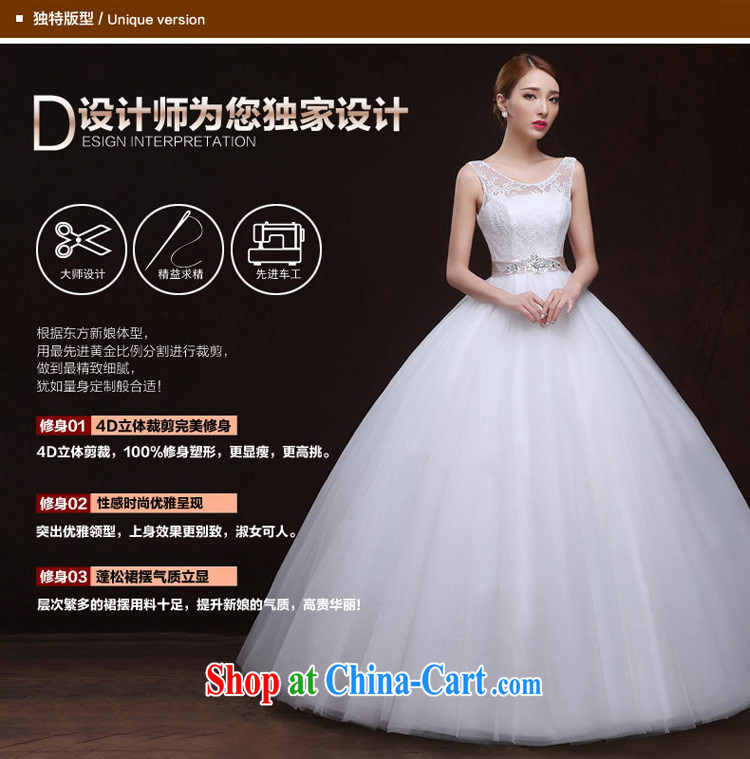 The Code love life 2015 new wedding white one shoulder parquet drilling tied with lace pregnant women with high waist and elegant the waist-wedding dress girls white XXL pictures, price, brand platters! Elections are good character, the national distribution, so why buy now enjoy more preferential! Health