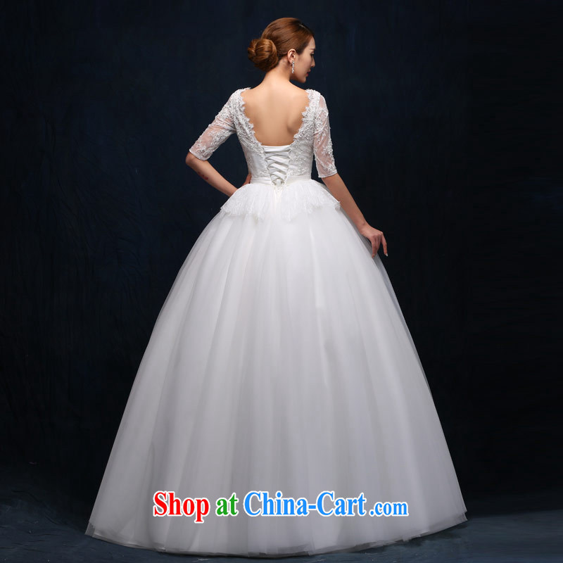 The Code love life wedding a Field shoulder with retro lace-continental 5 beauty cuff video thin strap 2015 new wedding dress girls white XXL, love life, and shopping on the Internet