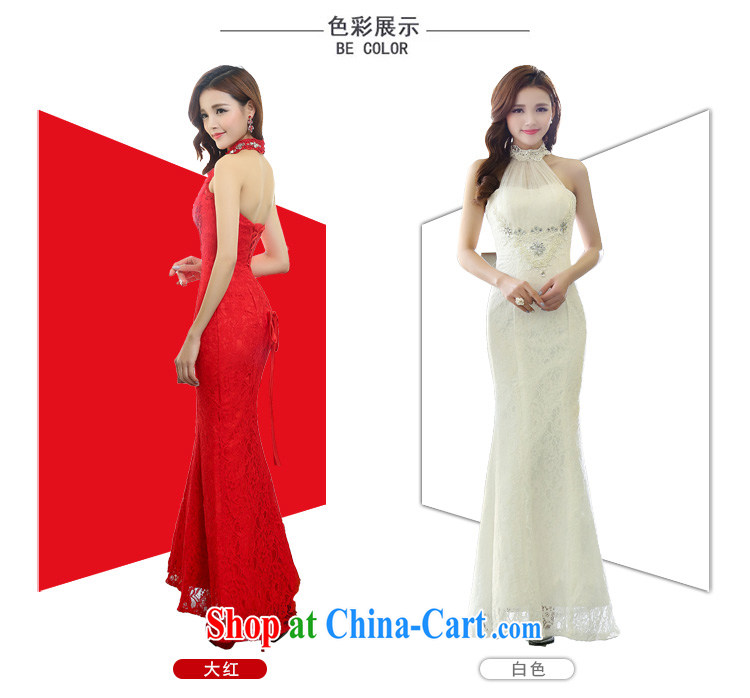 Bahia dream 2015 New Long wedding toast small clothing dress Night Club meeting annual company moderator clothing red XL pictures, price, brand platters! Elections are good character, the national distribution, so why buy now enjoy more preferential! Health