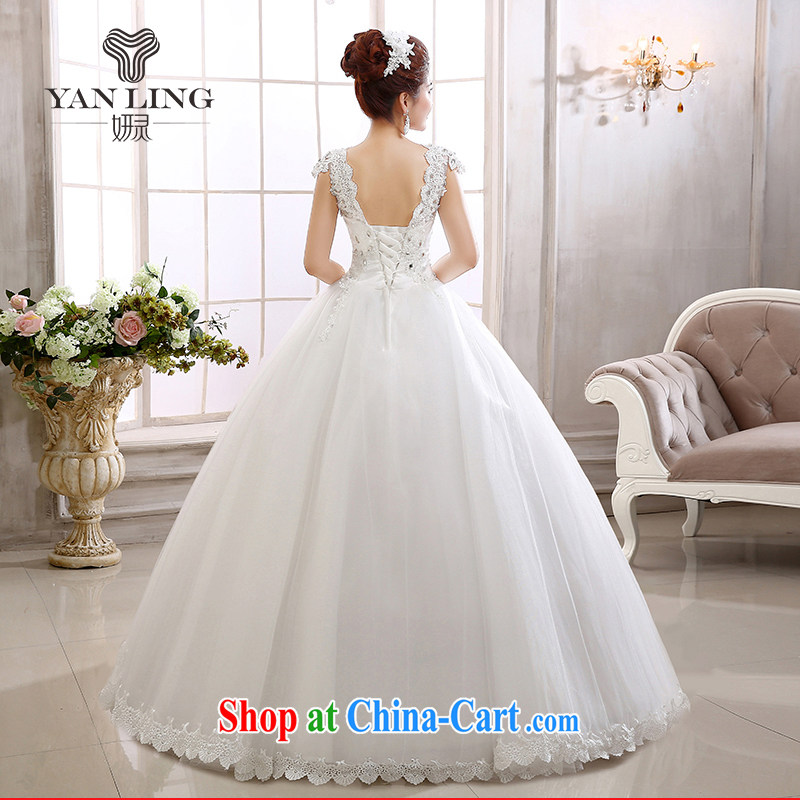2015 new marriages and stylish Korean water-soluble lace field shoulder skirts bridal wedding HS 579 white XXL, her spirit, and, on-line shopping