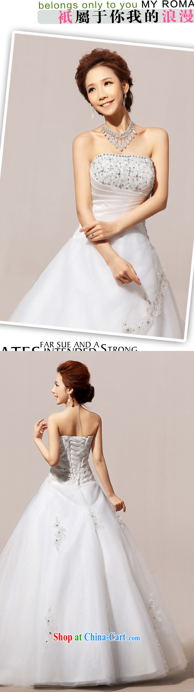 2015 new wedding tail winter wedding wedding erase chest wedding dresses skirts HS 80 white XL pictures, price, brand platters! Elections are good character, the national distribution, so why buy now enjoy more preferential! Health