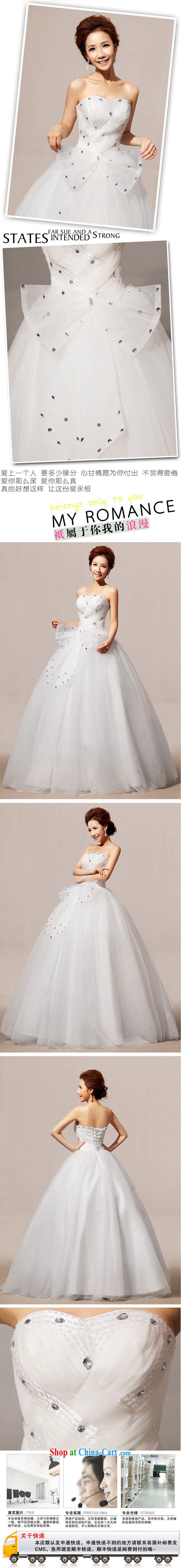 2015 new wedding dresses wedding dresses bare chest Korean wedding dresses sweet HS 239 white XL pictures, price, brand platters! Elections are good character, the national distribution, so why buy now enjoy more preferential! Health