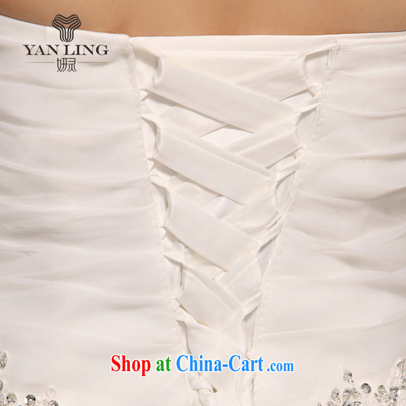 2015 new erase chest large skirts crowsfoot dragging wedding HS 511 white XL, her spirit, and, on-line shopping