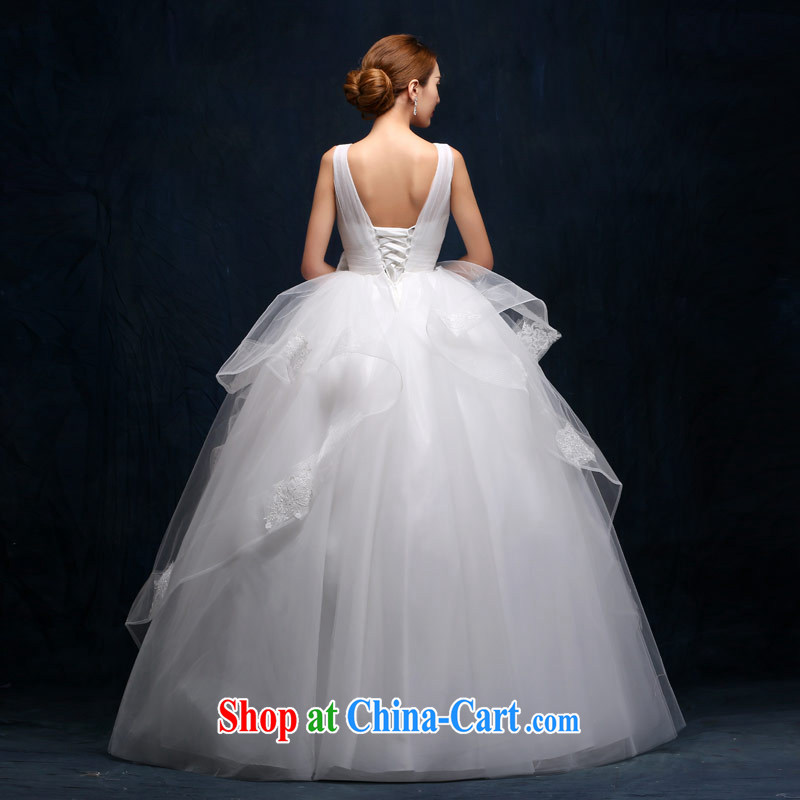 Love Life 2015 new larger Korean version field shoulder Princess wedding bridal shaggy skirts Sin tie graphics thin pregnant women wedding dress bow-tie, XXL, love life, and shopping on the Internet