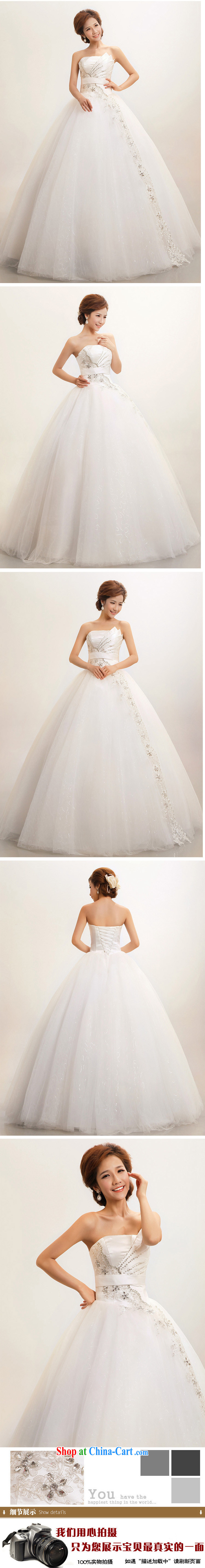 2015 new Korean Korean stars, and wiped his chest to marriages wedding dresses white XXL pictures, price, brand platters! Elections are good character, the national distribution, so why buy now enjoy more preferential! Health