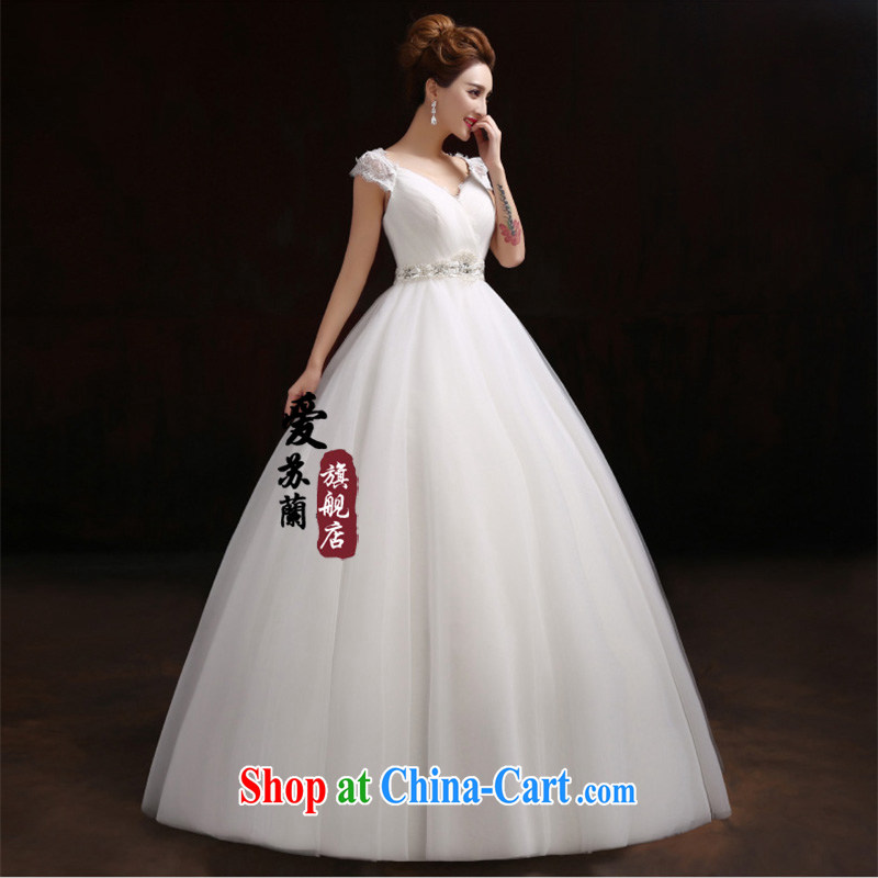 All in a stylish wedding bridal marriage wedding dresses 2015 best-selling simple wedding new wedding dresses bridal wedding double-shoulder white. size does not return do not switch, so Balaam, and shopping on the Internet