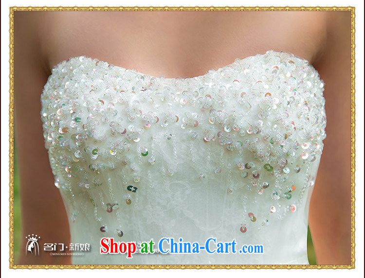 The bride's wedding dresses new 2015 original wedding card design high-end custom 2502 white M pictures, price, brand platters! Elections are good character, the national distribution, so why buy now enjoy more preferential! Health