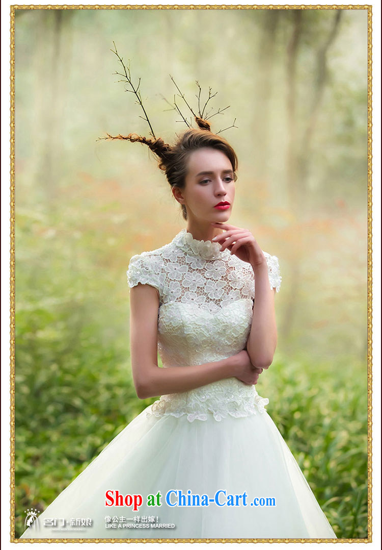 The bridal wedding dresses new 2015 original wedding dream forest lace a shoulder 2528 white M pictures, price, brand platters! Elections are good character, the national distribution, so why buy now enjoy more preferential! Health