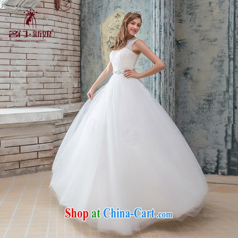 The bride's wedding dresses lace a Field shoulder wedding stylish and simple wedding original 951 white L, the bride, and shopping on the Internet