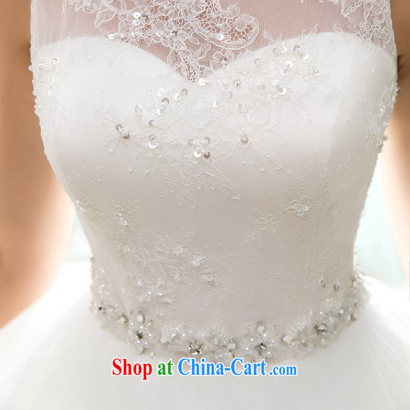 The bride's wedding dresses lace a Field shoulder wedding stylish and simple wedding original 951 white L, the bride, and shopping on the Internet