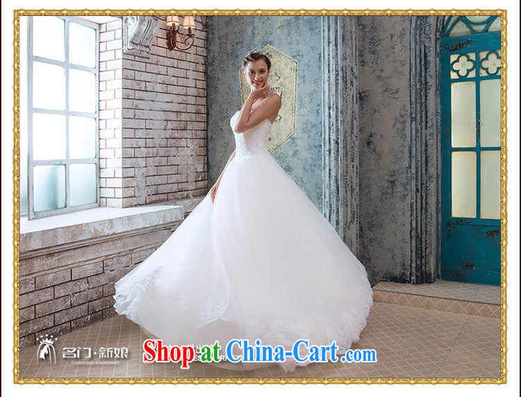 The bride's wedding dresses new 2015 lace bare chest wedding with shaggy Princess wedding 965 white L pictures, price, brand platters! Elections are good character, the national distribution, so why buy now enjoy more preferential! Health