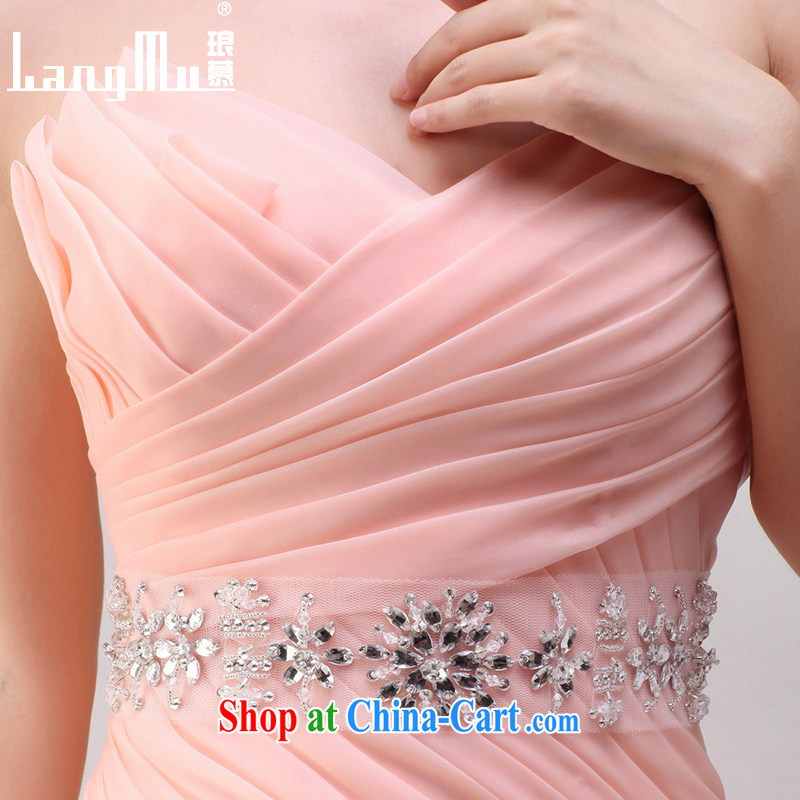 In Luang Prabang in 2015 OF NEW bridal wedding dresses vera Wang erase chest package and the waist floral wedding Wei model meat pink high-end custom, Luang Prabang, and, on-line shopping