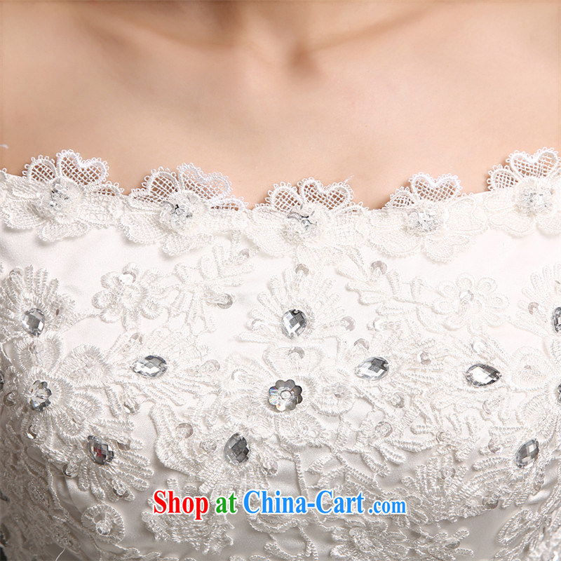 The color is still Elizabeth's new 2015 spring and summer fashion Korean version a shoulder bag shoulder bridal with tie-cultivating graphics thin wedding dresses white white high-end up doing pro-contact Customer Service MM, the color is still Windsor, s
