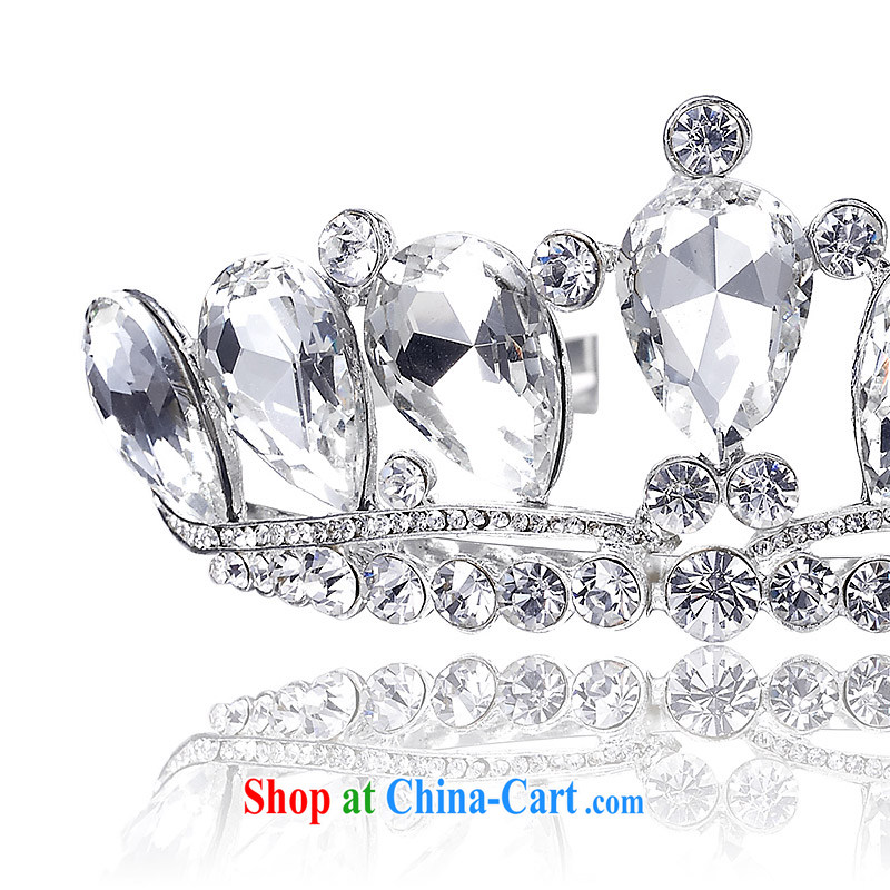 The bride bridal headdress bridal accessories bridal jewelry and ornaments wedding Crown 101 silver, a bride, and shopping on the Internet