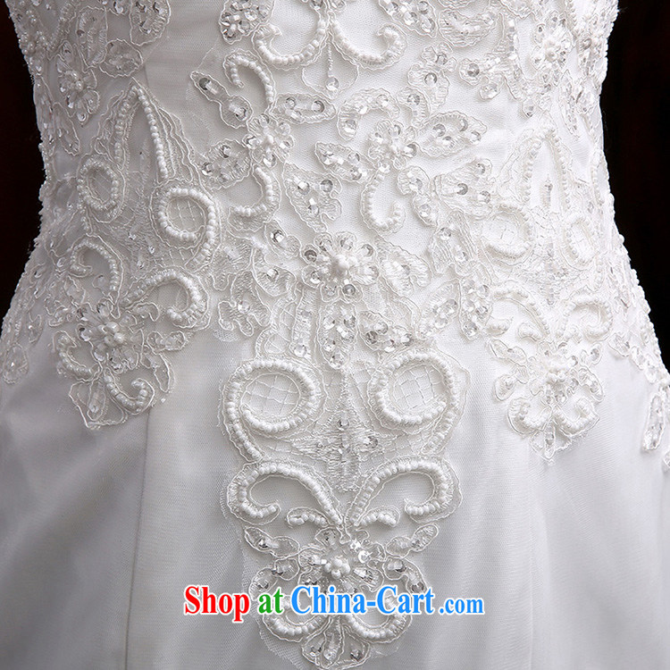 2015 new long-sleeved wedding dresses winter drag and drop the field shoulder Korean version the code lace custom bridal wedding dresses white XXL pictures, price, brand platters! Elections are good character, the national distribution, so why buy now enjoy more preferential! Health