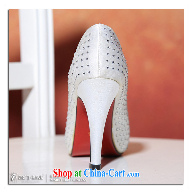 The bride's white Korean high-heel bridal shoes 2015 New Products The parquet drilling bridal shoes 095 39 pictures, price, brand platters! Elections are good character, the national distribution, so why buy now enjoy more preferential! Health