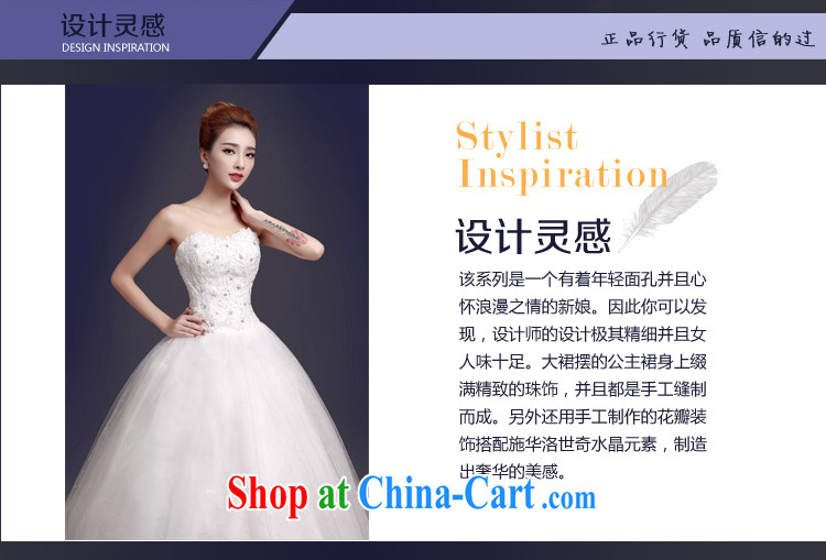 The color is still SA 2015 new wedding dresses Korean-style smears chest style with straps bridal wedding autumn and winter thick wedding white XXL pictures, price, brand platters! Elections are good character, the national distribution, so why buy now enjoy more preferential! Health