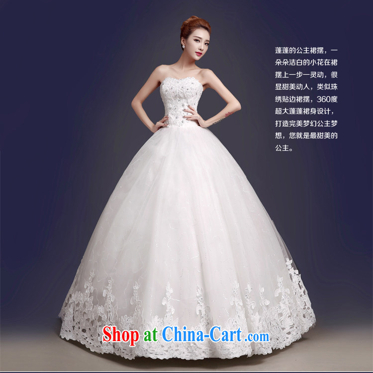 The color is still SA 2015 new wedding dresses Korean-style smears chest style with straps bridal wedding autumn and winter thick wedding white XXL pictures, price, brand platters! Elections are good character, the national distribution, so why buy now enjoy more preferential! Health