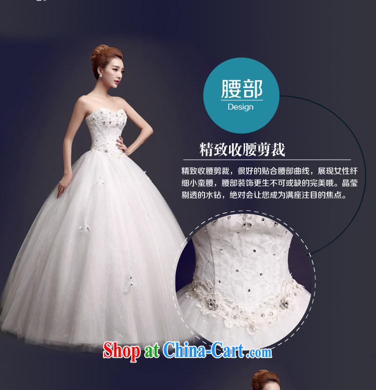 The color is still Windsor wedding dresses new 2015 spring wood drill lace bare chest strap with sweet Princess graphics thin large, white white high-end made pro-contact Customer Service MM pictures, price, brand platters! Elections are good character, the national distribution, so why buy now enjoy more preferential! Health