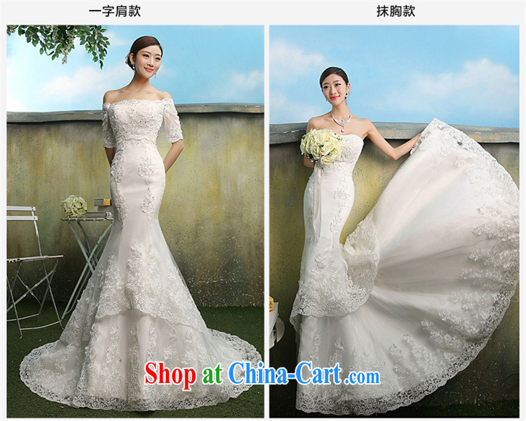 Tslyzm bridal lace crowsfoot wedding dresses trailing the Field shoulder wiped his chest through the 2015 spring and summer new collection beauty waist graphics thin cuff in paragraph A XL pictures, price, brand platters! Elections are good character, the national distribution, so why buy now enjoy more preferential! Health