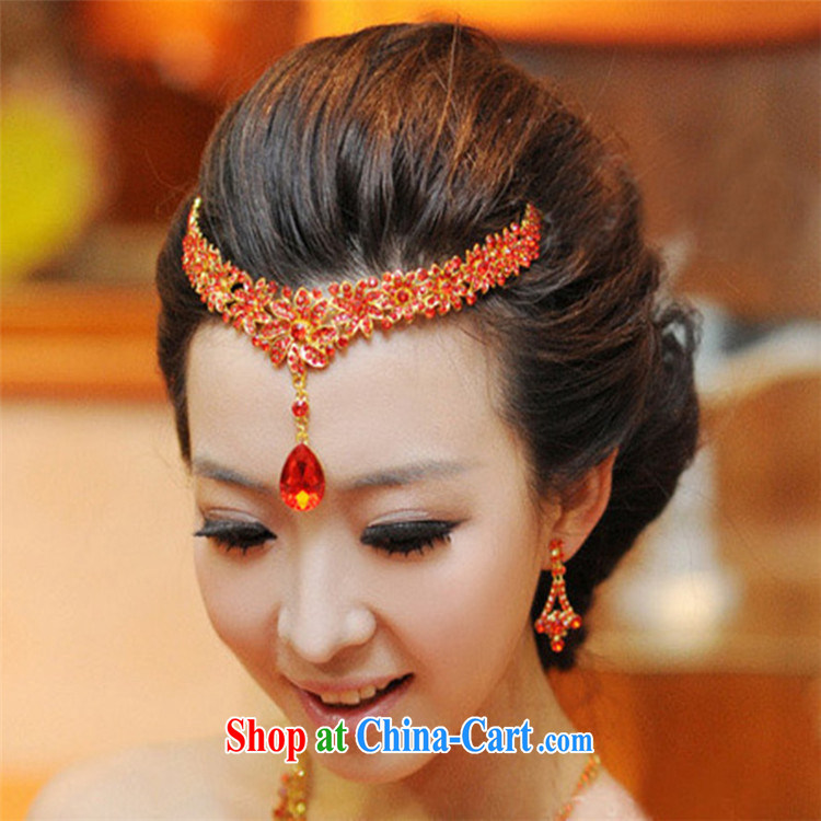 Han Park (cchappiness) bridal crown and ornaments red and flower-decorated the crown Pearl Chinese original water drilling bridal jewelry Red two-piece pictures, price, brand platters! Elections are good character, the national distribution, so why buy now enjoy more preferential! Health