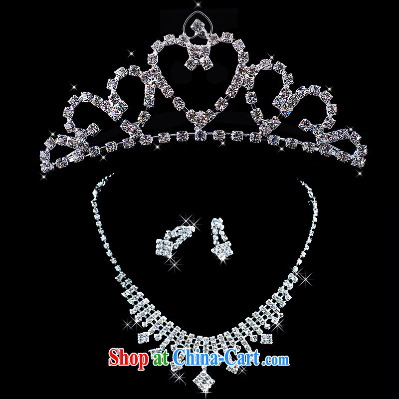 Dream of the day 2015 bridal necklace flash, drilling bridal suite link bridal jewelry XL 158 necklace Crown earrings kit, Dream of the day, shopping on the Internet