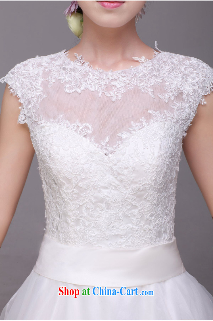 In Luang Prabang in 2015 of new round-collar wedding dresses Lace Embroidery zipper tail wedding customized advanced custom pictures, price, brand platters! Elections are good character, the national distribution, so why buy now enjoy more preferential! Health
