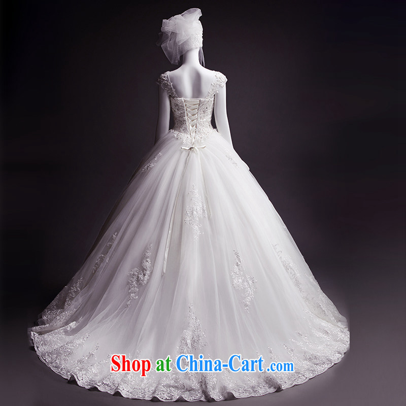 Garden spring new erase chest a shoulder-tail wedding dresses new 2015 winter drilling lace straps with 173 - L, garden, shopping on the Internet
