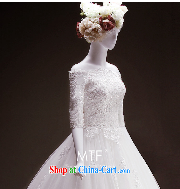 Full court, new wedding dresses new 2015 marriages long-sleeved one shoulder wedding tail winter thick-tail 150 173 cm - XL pictures, price, brand platters! Elections are good character, the national distribution, so why buy now enjoy more preferential! Health