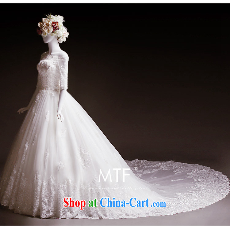 Full court, new wedding dresses new 2015 marriages long-sleeved one shoulder wedding tail winter thick-tail 150 173 cm - XL pictures, price, brand platters! Elections are good character, the national distribution, so why buy now enjoy more preferential! Health