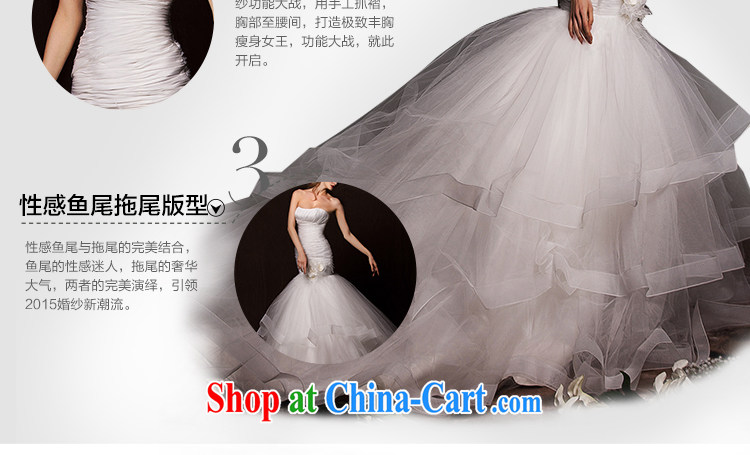 On the wedding dresses new 2015 Spring and Winter according to Xuan erase chest lace crowsfoot long-tail wedding white tailored pictures, price, brand platters! Elections are good character, the national distribution, so why buy now enjoy more preferential! Health